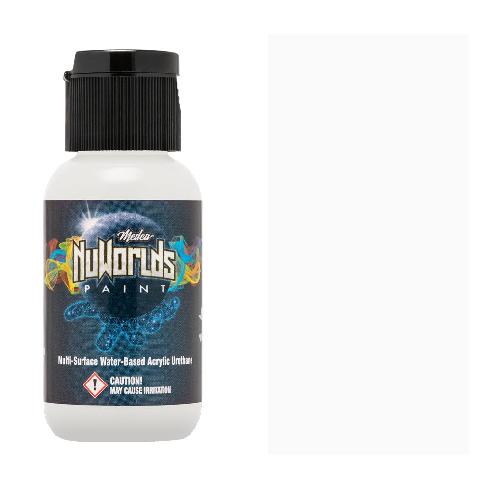 Medea NuWorlds Acrylic Urethane Airbrush Paint 1oz Zenith White