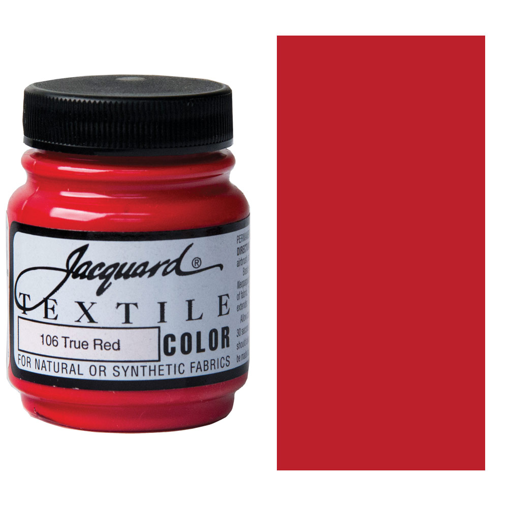 Jacquard Textile Color 2.25oz True Red
