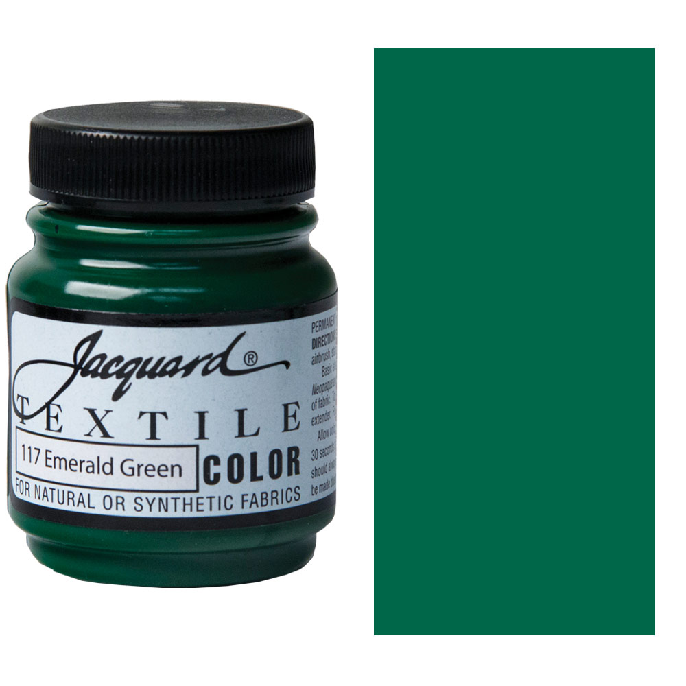 Jacquard Textile Color 2.25oz Emerald Green