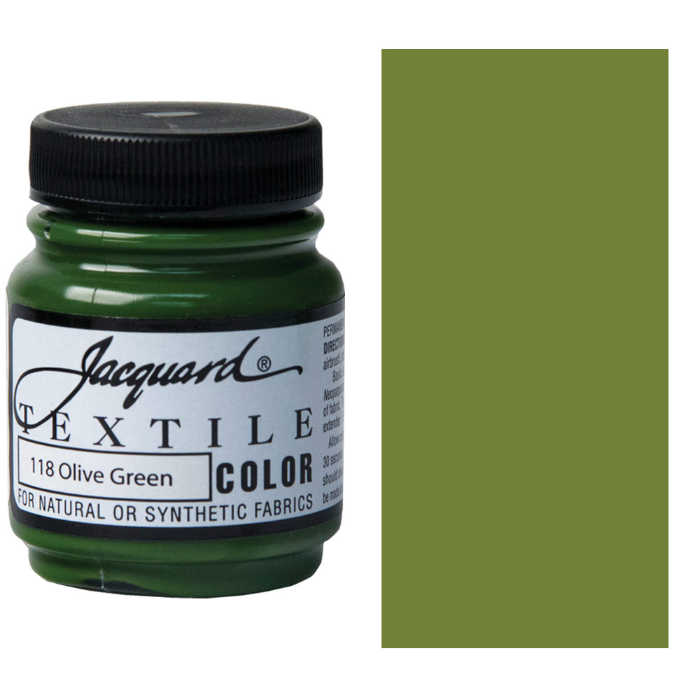Jacquard Textile Color 2.25oz Olive Green