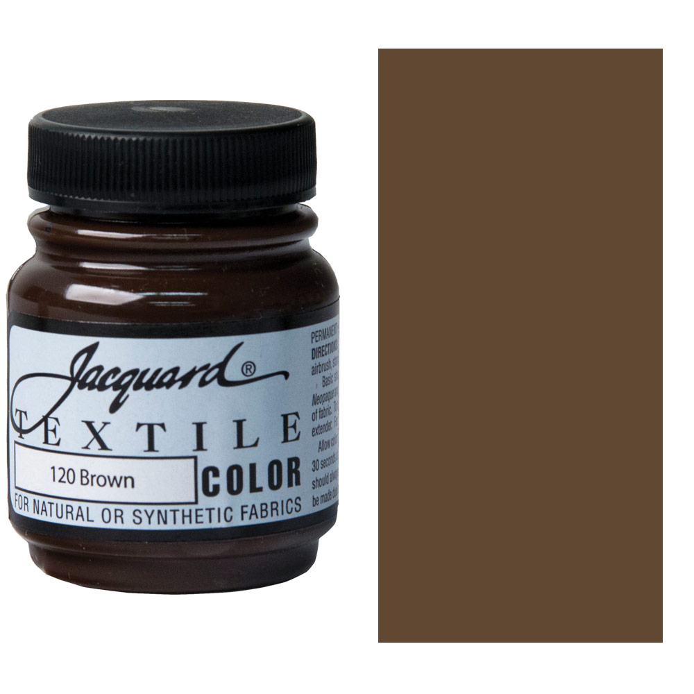 Jacquard Textile Color 2.25oz Brown