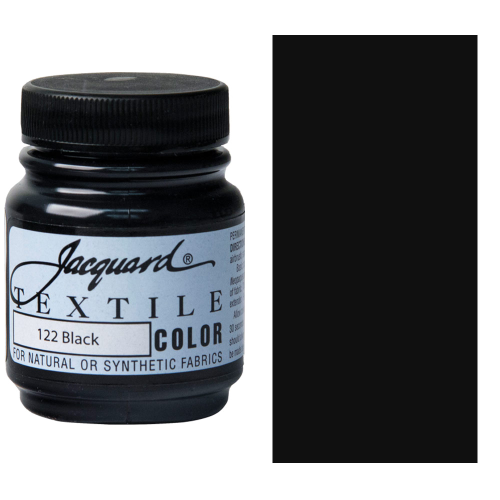 Jacquard Textile Color 2.25oz Black