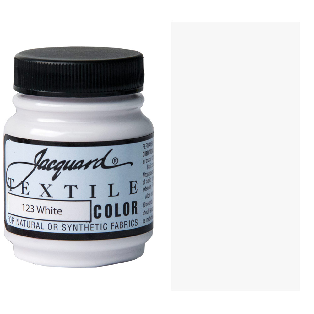 Jacquard Textile Color 2.25oz White