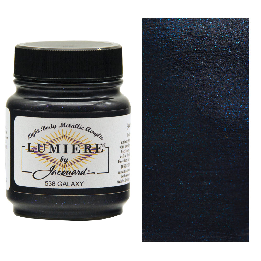 Jacquard Lumiere Metallic Acrylic Paint 2.25oz Galaxy