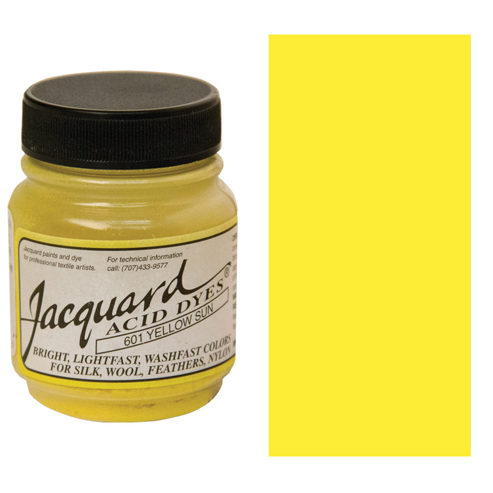 Jacquard Acid Dyes 1/2oz Yellow Sun