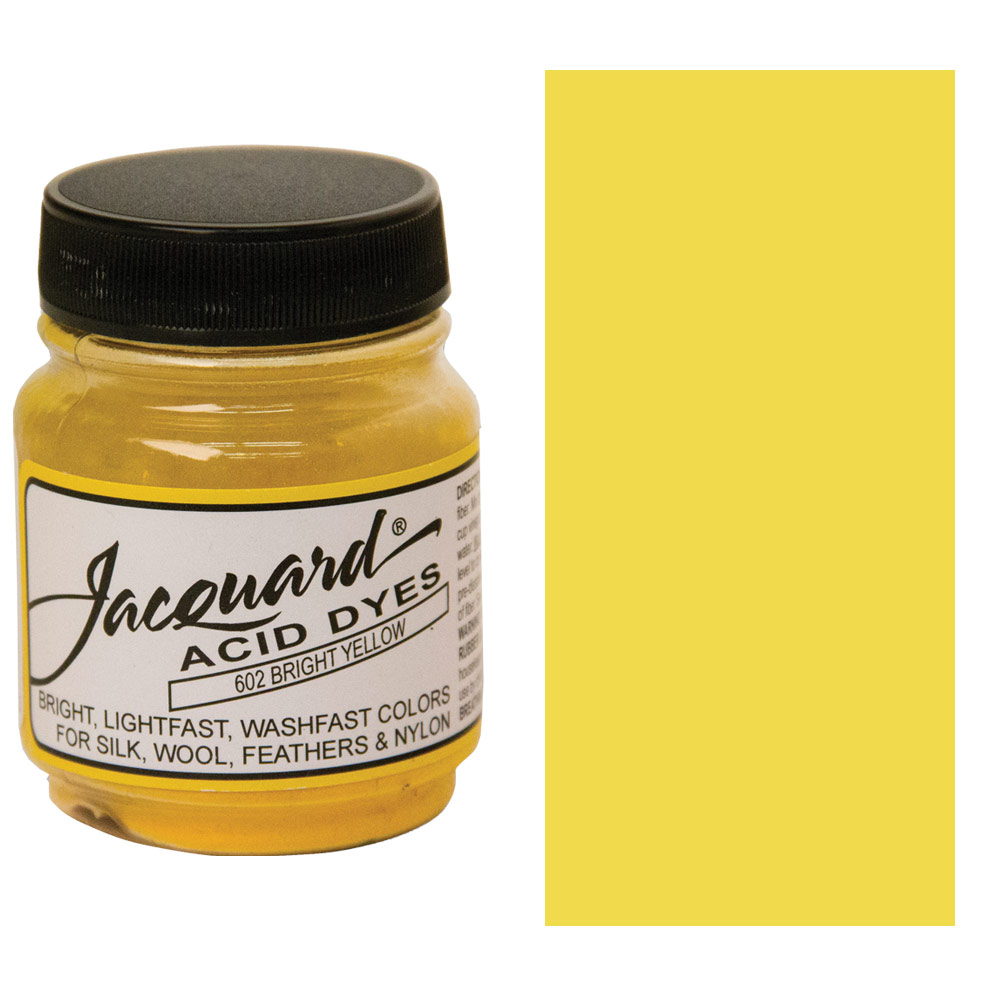 Jacquard Acid Dyes 1/2oz Brilliant Yellow