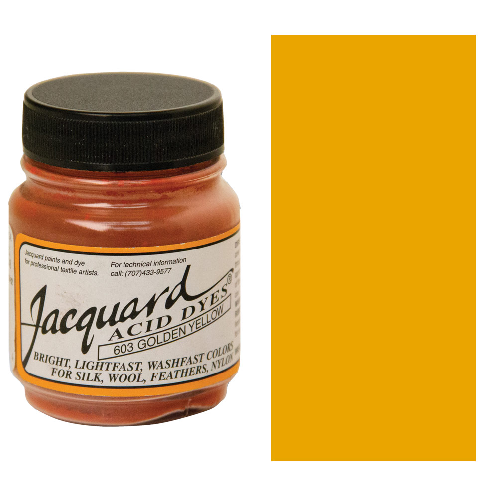 Jacquard Products Acid Dye, Bright Yellow