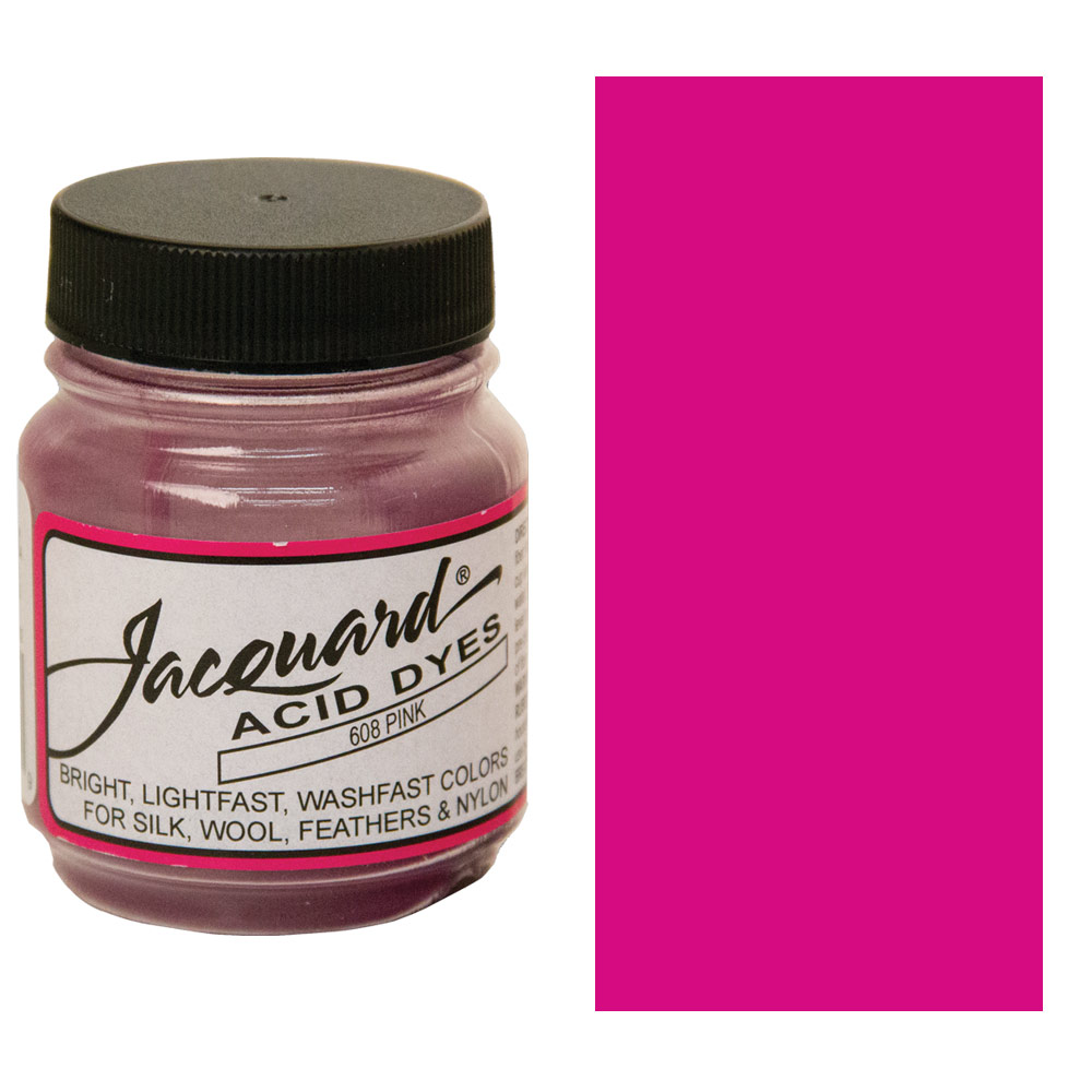 Jacquard Acid Dyes 1/2oz Pink