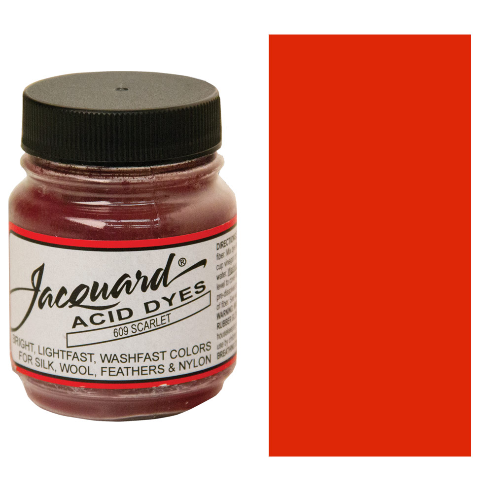 Jacquard Acid Dyes 1/2oz Scarlet