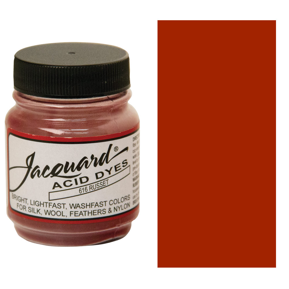 Jacquard Acid Dyes 1/2oz Russet