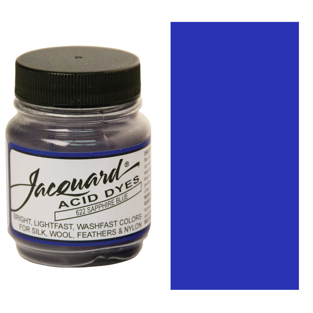 Jacquard Acid Dyes 1/2oz Sapphire Blue