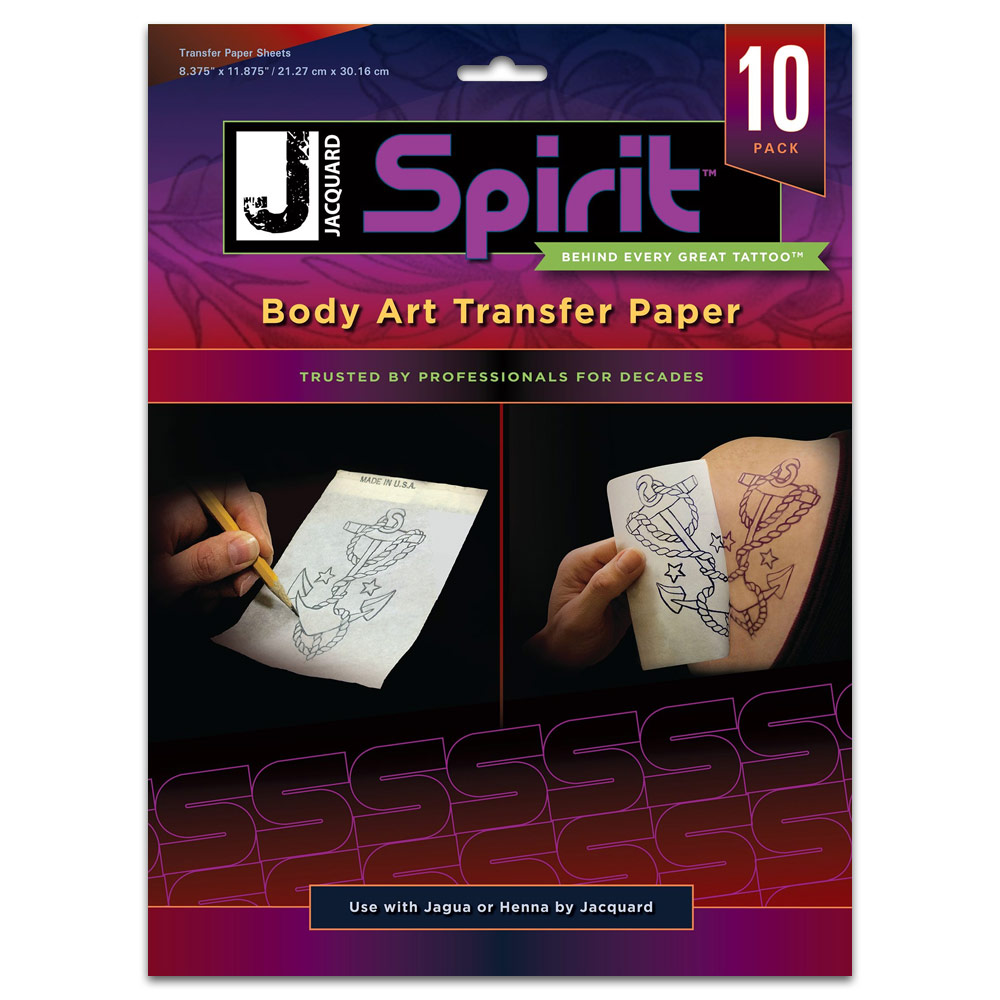 Jacquard Body Art Transfer Paper