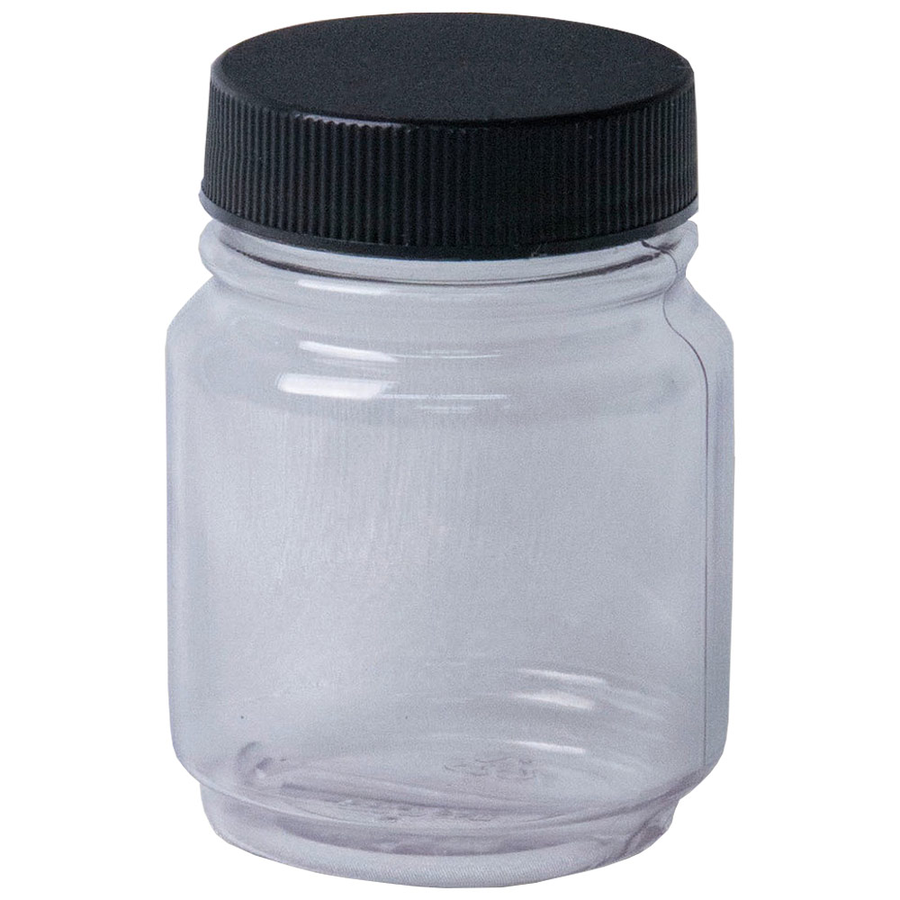 Jacquard Empty Clear Plastic Jar With Lid 2.25oz