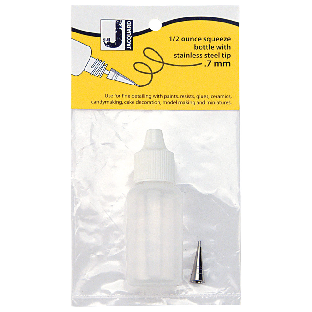 Jacquard Squeeze Applicator Bottle w/ Metal Tip 0.7mm