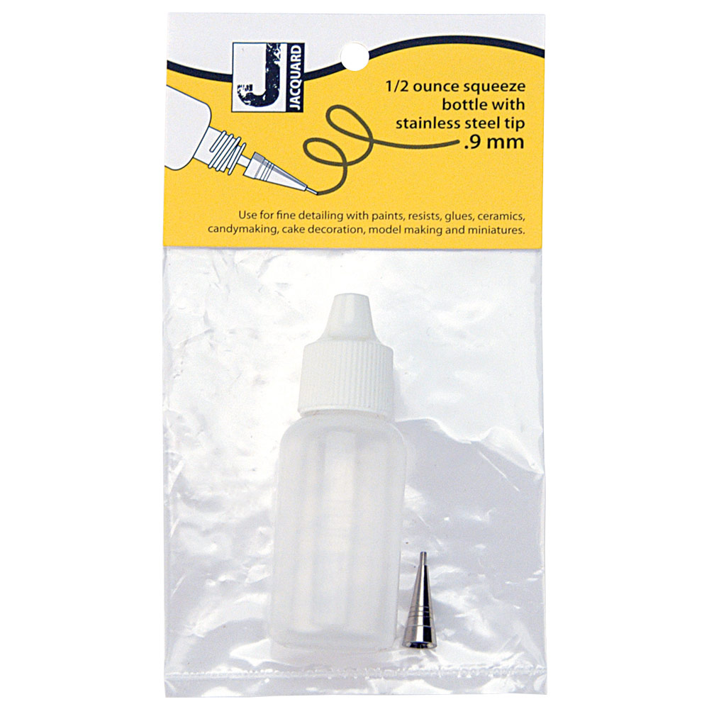 Jacquard Squeeze Applicator Bottle w/ Metal Tip 0.9mm