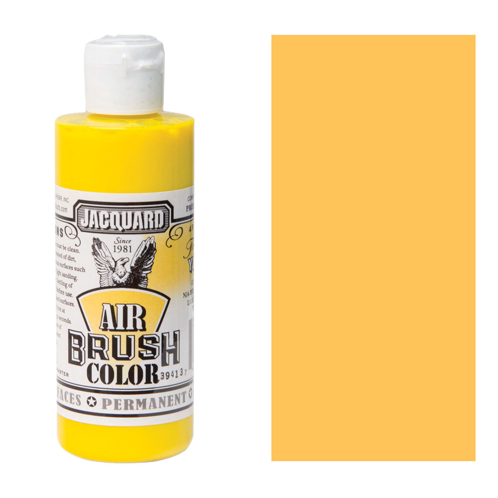 Jacquard Airbrush Color 4oz Transparent Yellow