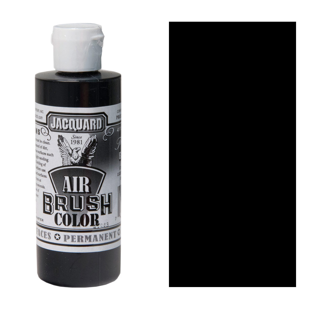 Jacquard Airbrush Color 4oz Transparent Black