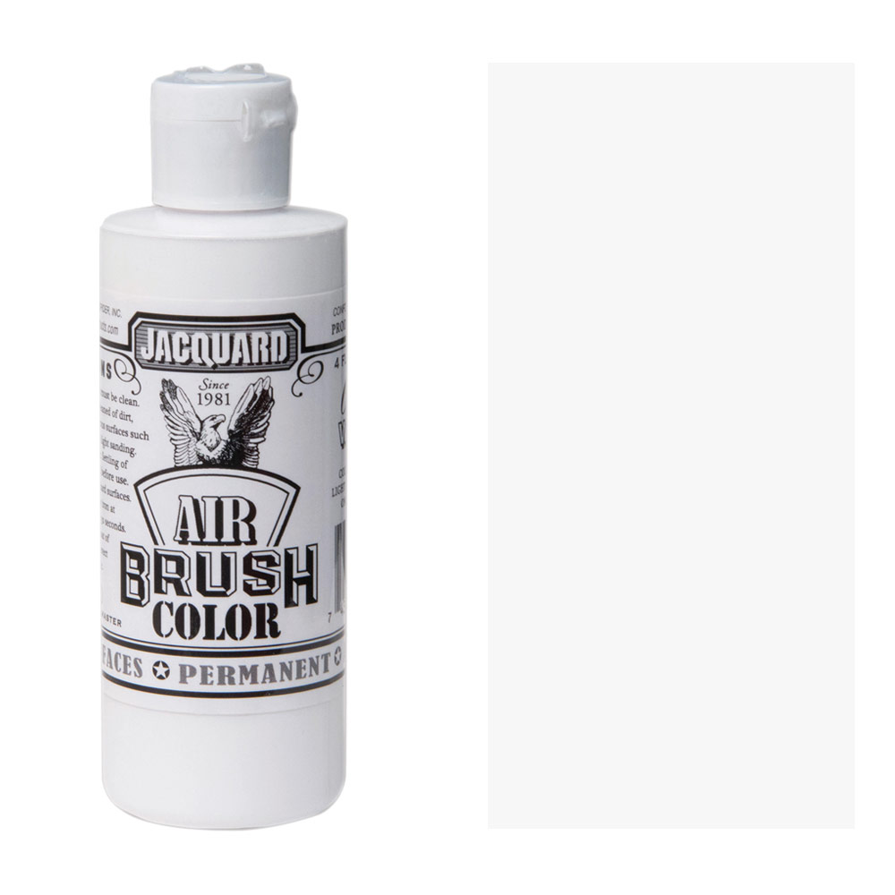 Jacquard Airbrush Color 4oz Opaque White