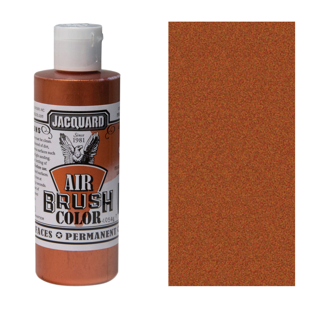 Jacquard Airbrush Color 4oz Metallic Copper
