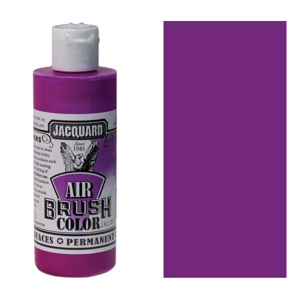 Jacquard Airbrush Color 4oz Fluorescent Violet