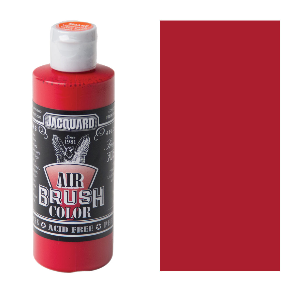 Jacquard Airbrush Color Sneaker Series 4oz Fire Red