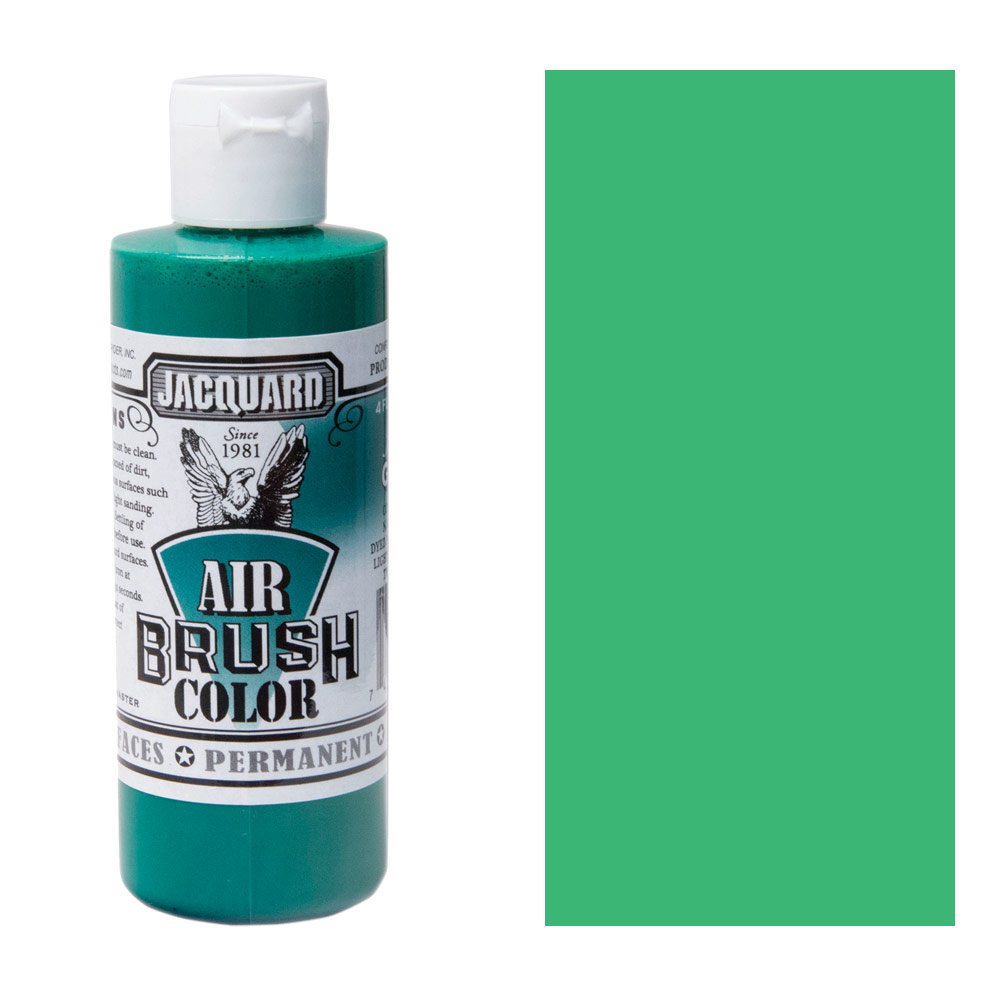 Jacquard Airbrush Color 4 oz - Bright Green