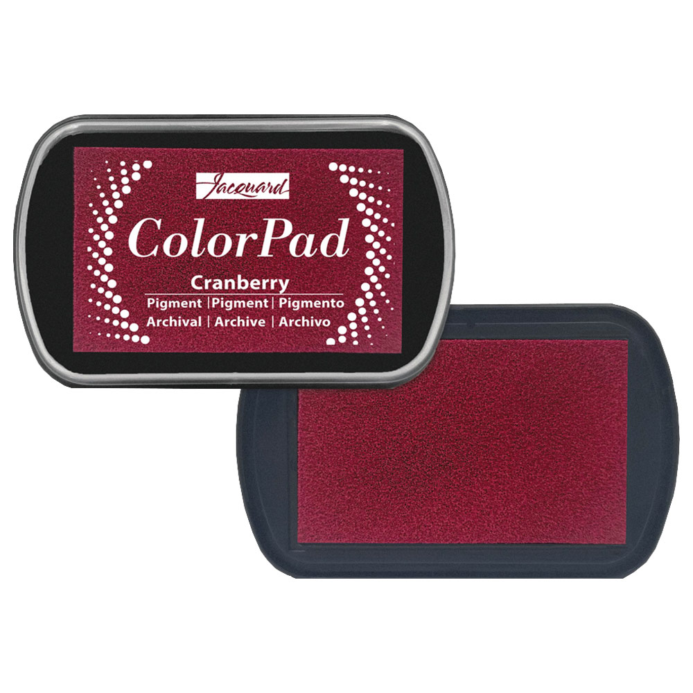 Jacquard ColorPad Pigment Ink Pad Cranberry 005