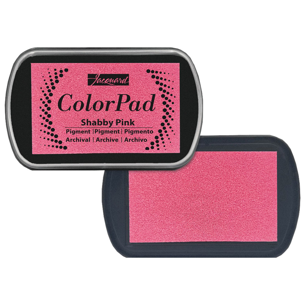Jacquard ColorPad Pigment Ink Pad Shabby Pink 006