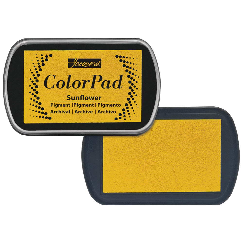 Jacquard ColorPad Pigment Ink Pad Sunflower 008