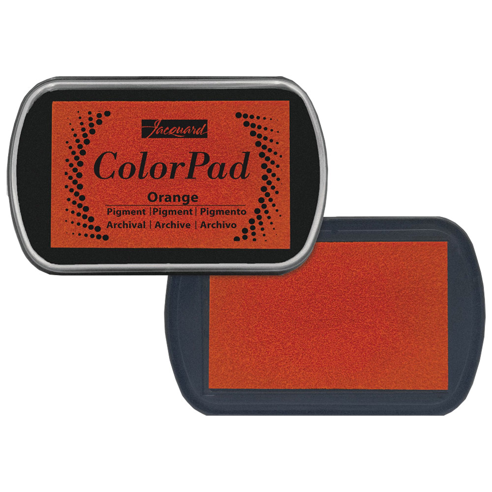 Jacquard ColorPad Pigment Ink Pad Orange 009