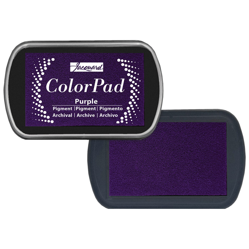 Jacquard ColorPad Pigment Ink Pad Purple 018