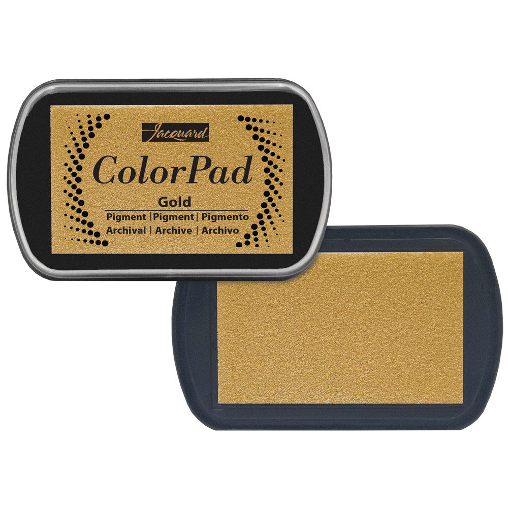 Jacquard ColorPad Pigment Ink Pad Gold 101