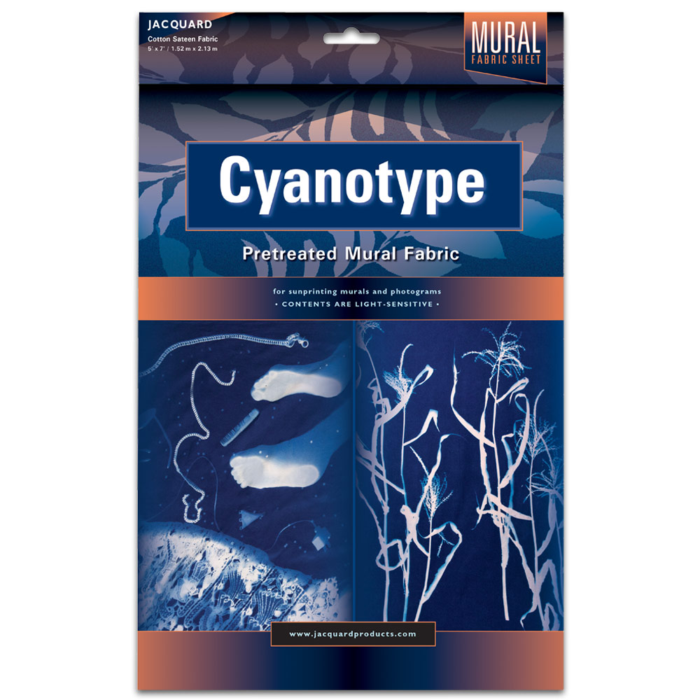 Jacquard Cyanotype Pretreated Mural Fabric 60"x84"