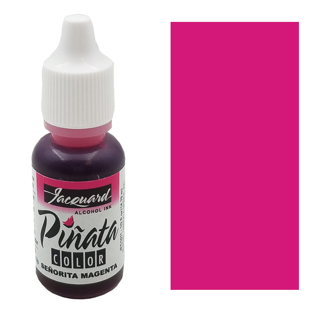 Jacquard Pinata Color Alcohol Ink 0.5oz Senorita Magenta