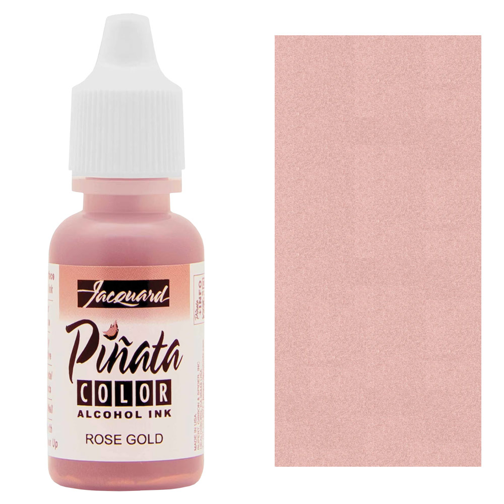 Jacquard Pinata Color Alcohol Ink 0.5oz Rose Gold