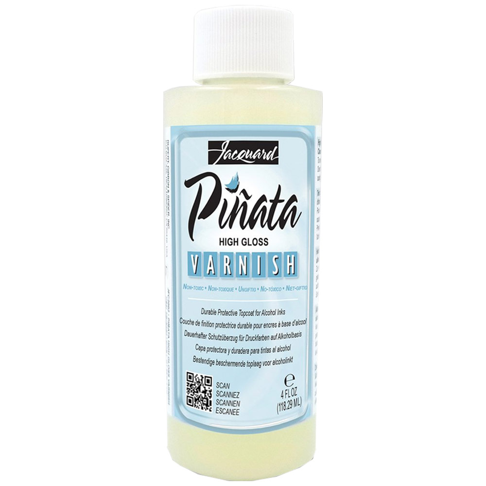 Jacquard Pinata Color Alcohol Ink Varnish 4oz High Gloss