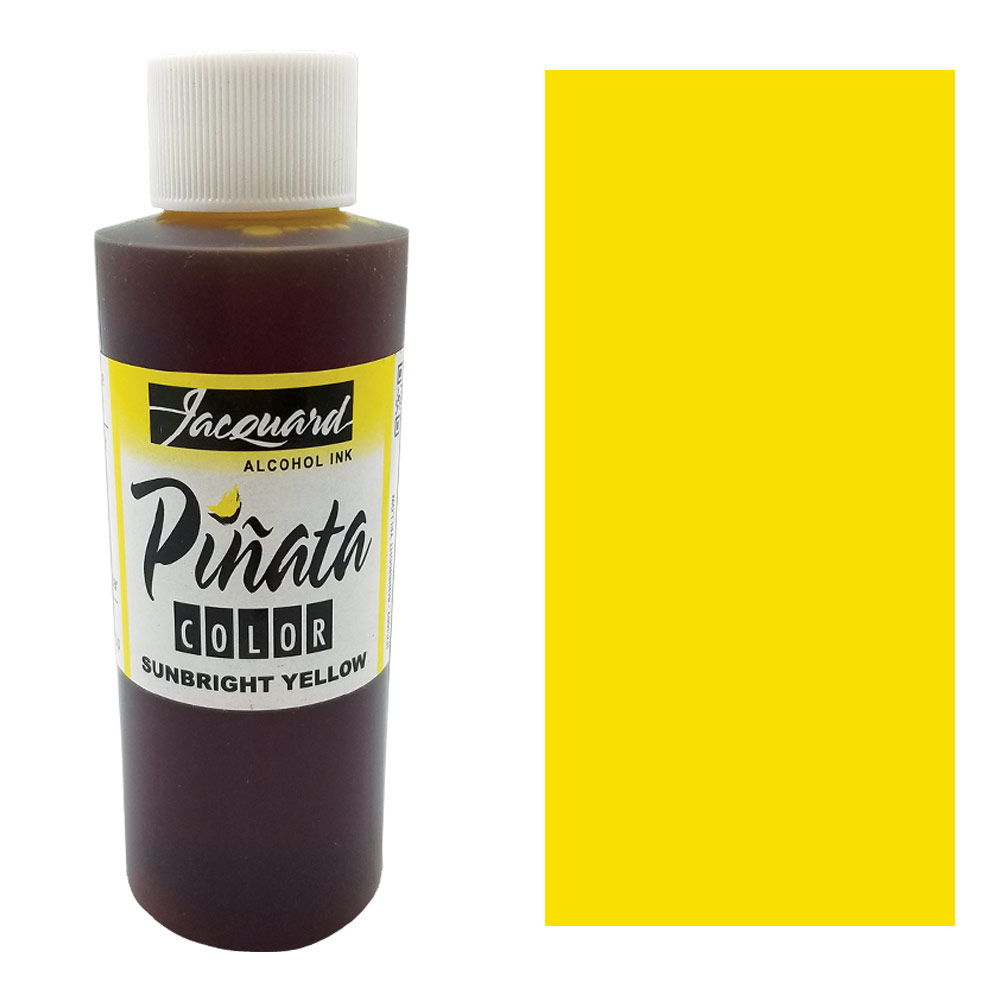 Jacquard Pinata Color Alcohol Ink 4oz Sunburst Yellow