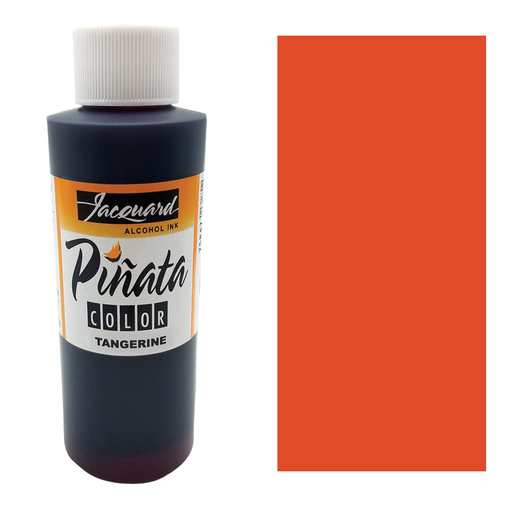 Jacquard Pinata Color Alcohol Ink 4oz Tangerine