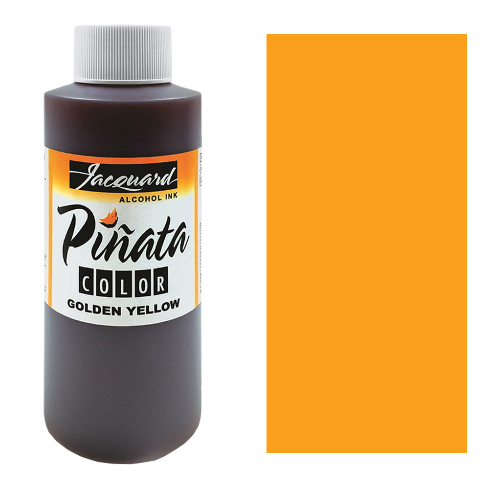Jacquard Pinata Color Alcohol Ink 4oz Golden Yellow