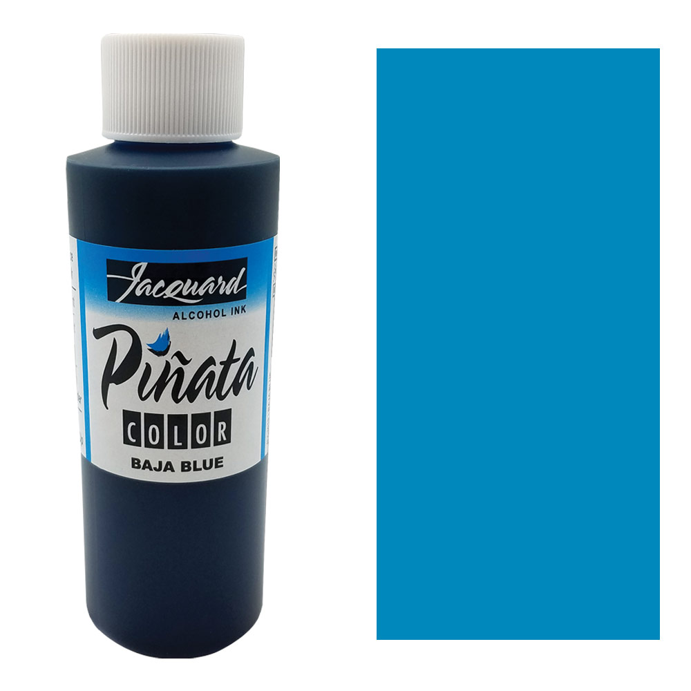 Jacquard Pinata Color Alcohol Ink 4oz Baja Blue