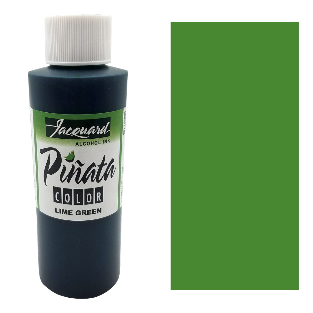 Jacquard Pinata Color Alcohol Ink 4oz Lime Green