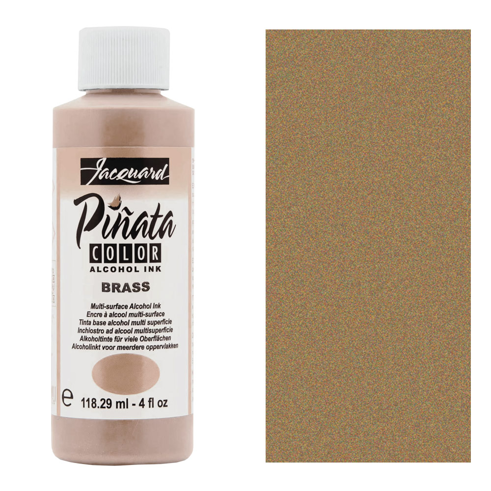Jacquard Pinata Color Alcohol Ink 4oz Brass