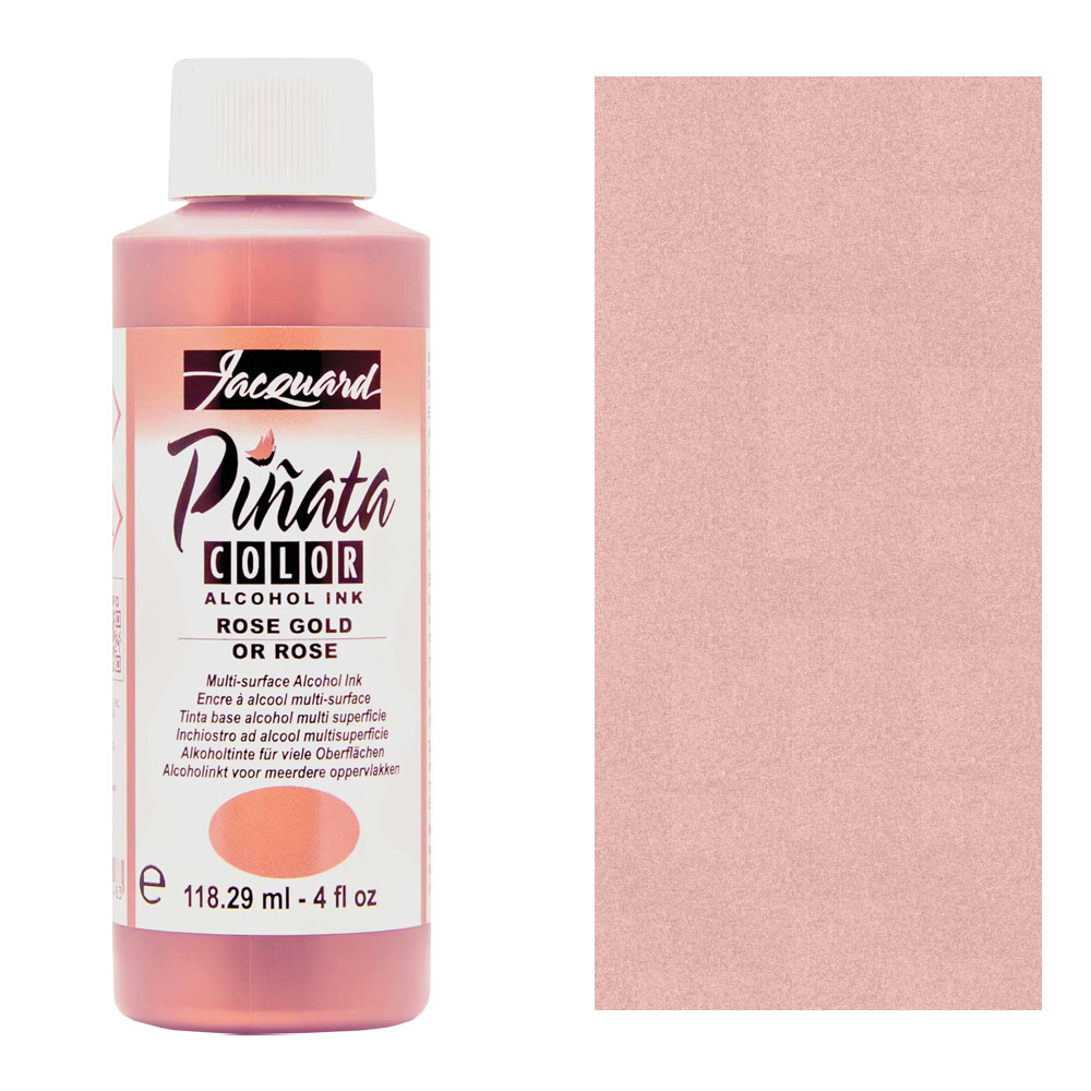 Jacquard Pinata Color Alcohol Ink 4oz Rose Gold