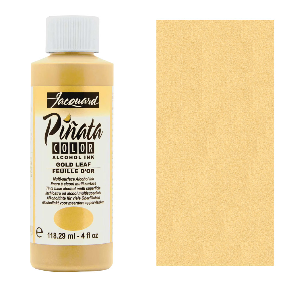 Jacquard Pinata Color Alcohol Ink 4oz Gold Leaf