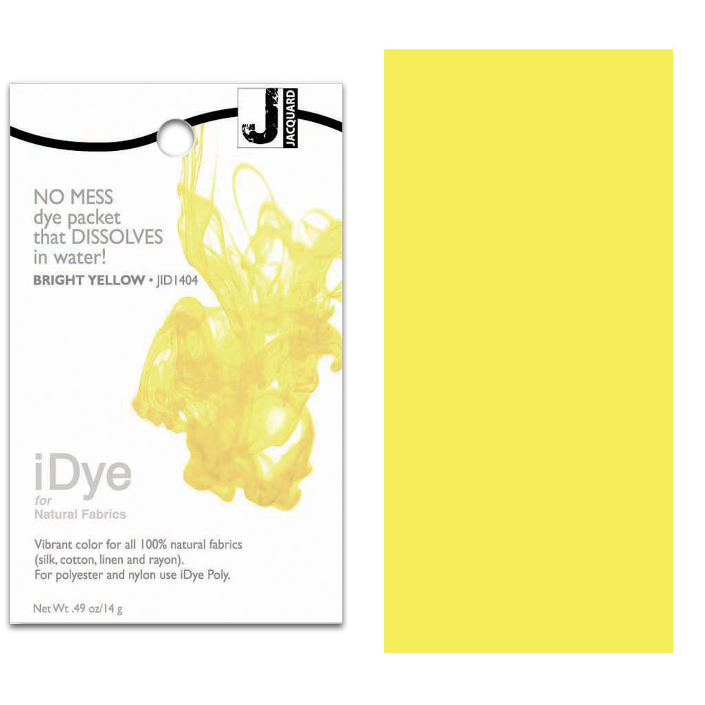 iDye for Natural Fabrics 14g - Bright Yellow