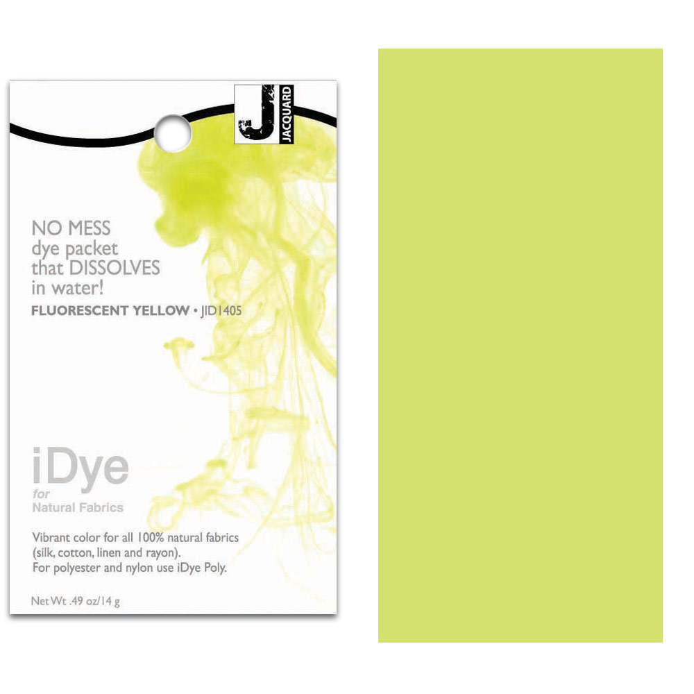 iDye for Natural Fabrics 14g - Fluorescent Yellow