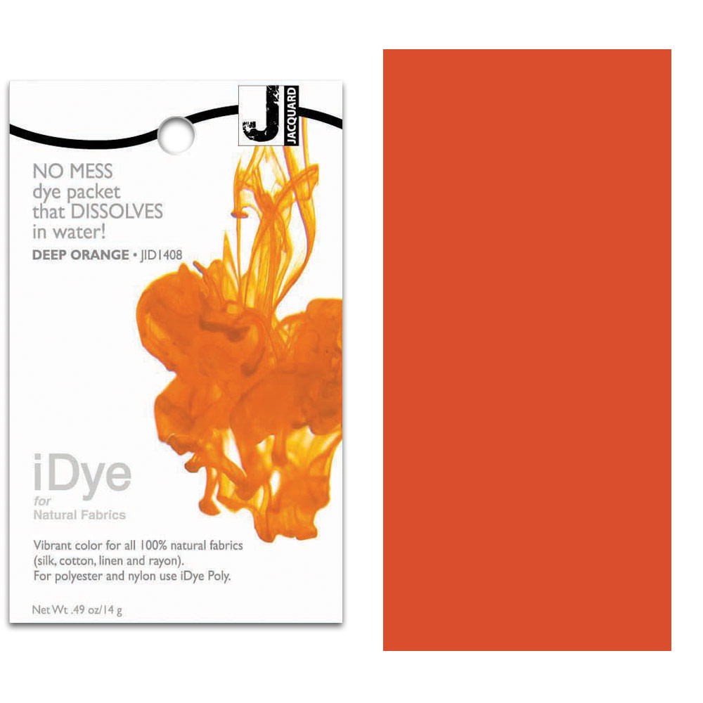 iDye for Natural Fabrics 14g - Deep Orange