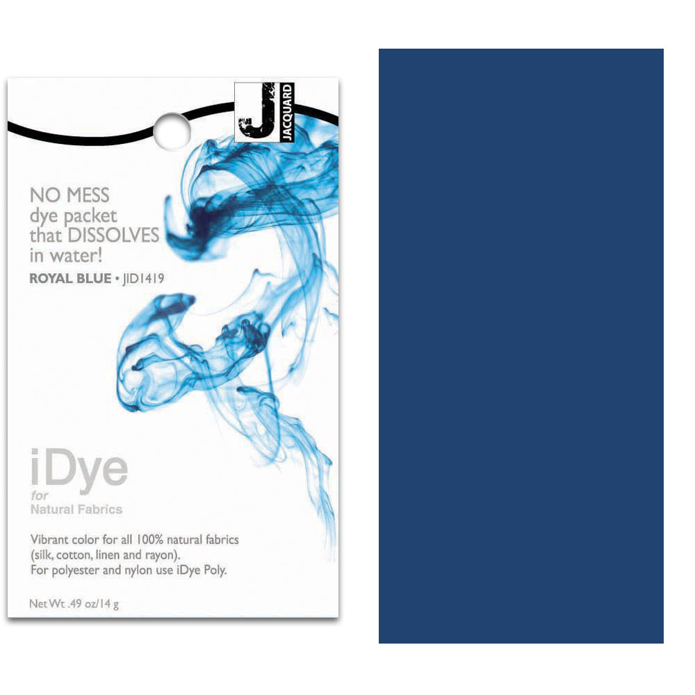 iDye for Natural Fabrics 14g - Royal Blue