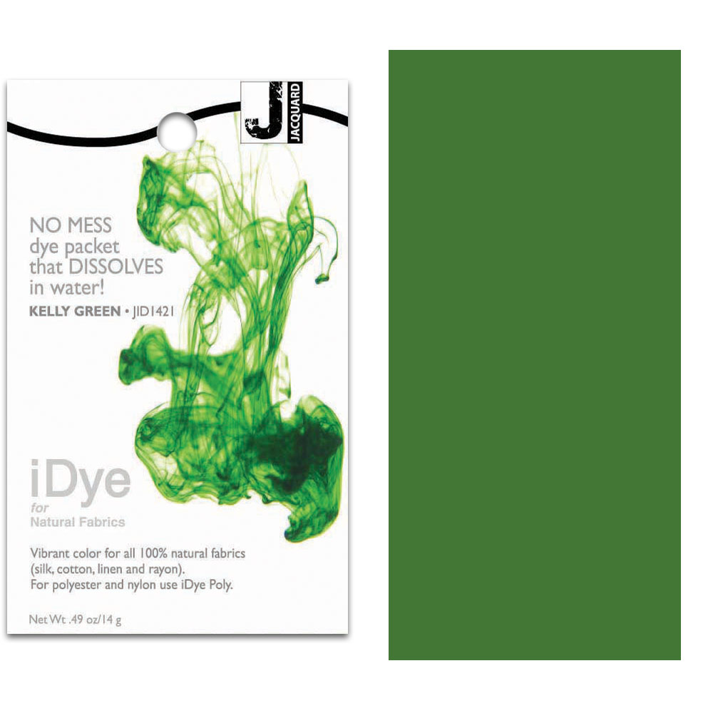 iDye for Natural Fabrics 14g - Kelly Green