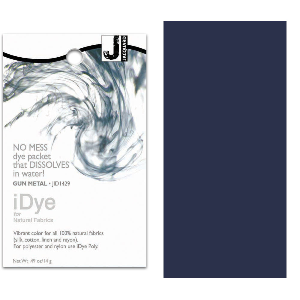 Jacquard iDye for Natural Fabrics 14g Gun Metal